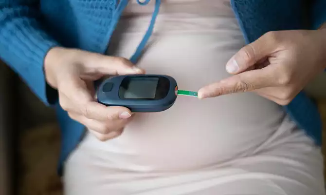 monitor blood sugar levels before and during pregnancy